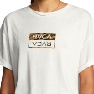 RVCA Cotton Graphic Logo Tee